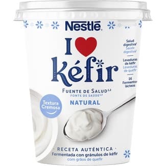I LOVE kéfir natural textura cremosa tarrina 375 g - Nestle