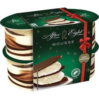 Mousse de menta con chocolate negro pack 4 unidades 57 g - After Eight