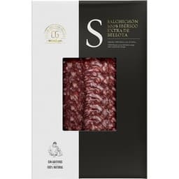 Salchichón loncheado 100% Ibérico extra de bellota envase 80 g - Club Del Gourmet