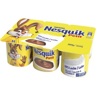 Petit cacao sin gluten pack 6 unidades 60 g - Nestle Nesquik