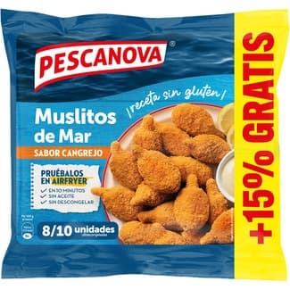 Muslitos de mar sin gluten y sin lactosa estuche 288 g - Pescanova