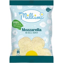 Queso rallado mozzarella bolsa 150 g - Milkimi