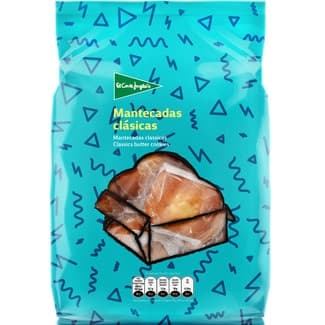 Mantecadas clásicas envasadas individualmente 15 unidades aproximadamente bolsa 520 g - El Corte Ingles