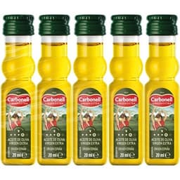 Aceite de oliva virgen extra pack 5 monodosis de 20 ml - Carbonell