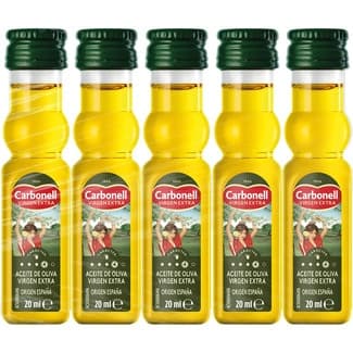 Aceite de oliva virgen extra pack 5 monodosis de 20 ml - Carbonell
