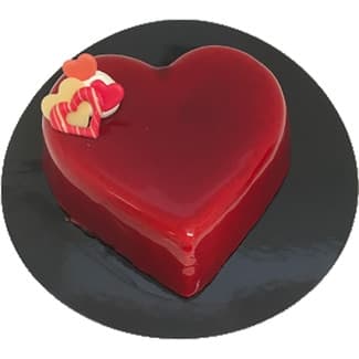 Tarta mousse de cerezas y rosas pieza 600 g - El Obrador El Corte Ingles