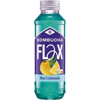 Kombucha Blue Limonade con yuzu y espirulina botella 330 ml - Flax