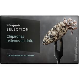 Chipirones rellenos en su tinta lata 72 g neto escurrido - El Corte Ingles Selection
