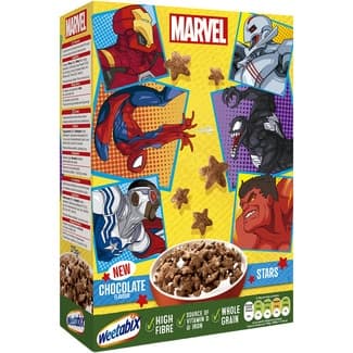 Stars cereales sabor chocolate paquete 375 g - Weetabix