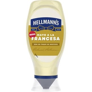 Mayo a la francesa con un toque de mostaza envase 424 g - Hellmann's