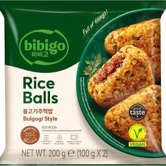 Bolas de arroz al stilo bulgogi bolsa 200 g - Bibigo