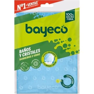Bayeta multiusos microfibra baños y cristales envase 1 unidad - Bayeco
