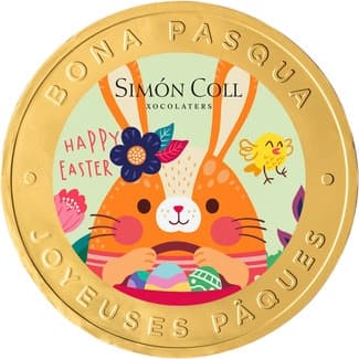 Medallón de chocolate de Pascua unidad 60 g - Simon Coll