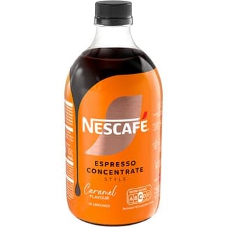 Cafe espresso concentrado con sabor a caramelo 16 dosis botella 500 ml - Nescafe