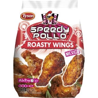 Alitas de pollo asadas México bolsa 300 g - Speedy Pollo