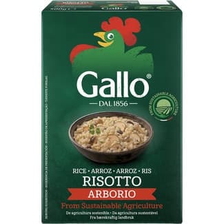 Arroz risotto arborio envase 500 g - Gallo