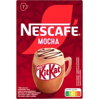 Mocha Kit Kat café soluble estuche 10 sobres - Nescafe
