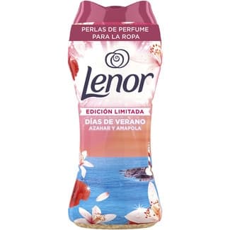 Perlas para la lavadora perfumadas aroma Días de Verano Azahar y Amapola bote 16 dosis - Lenor