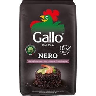 Nero arroz integral paquete 500 g - Riso Gallo