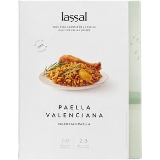 Paella valenciana 2-3 raciones envase 930 g - Lassal