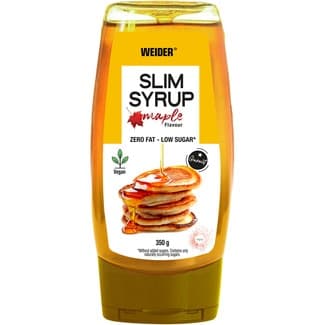 Sirope vegano ligero sabor arce sin grasa y bajo en azúcar bote 250 ml - Weider
