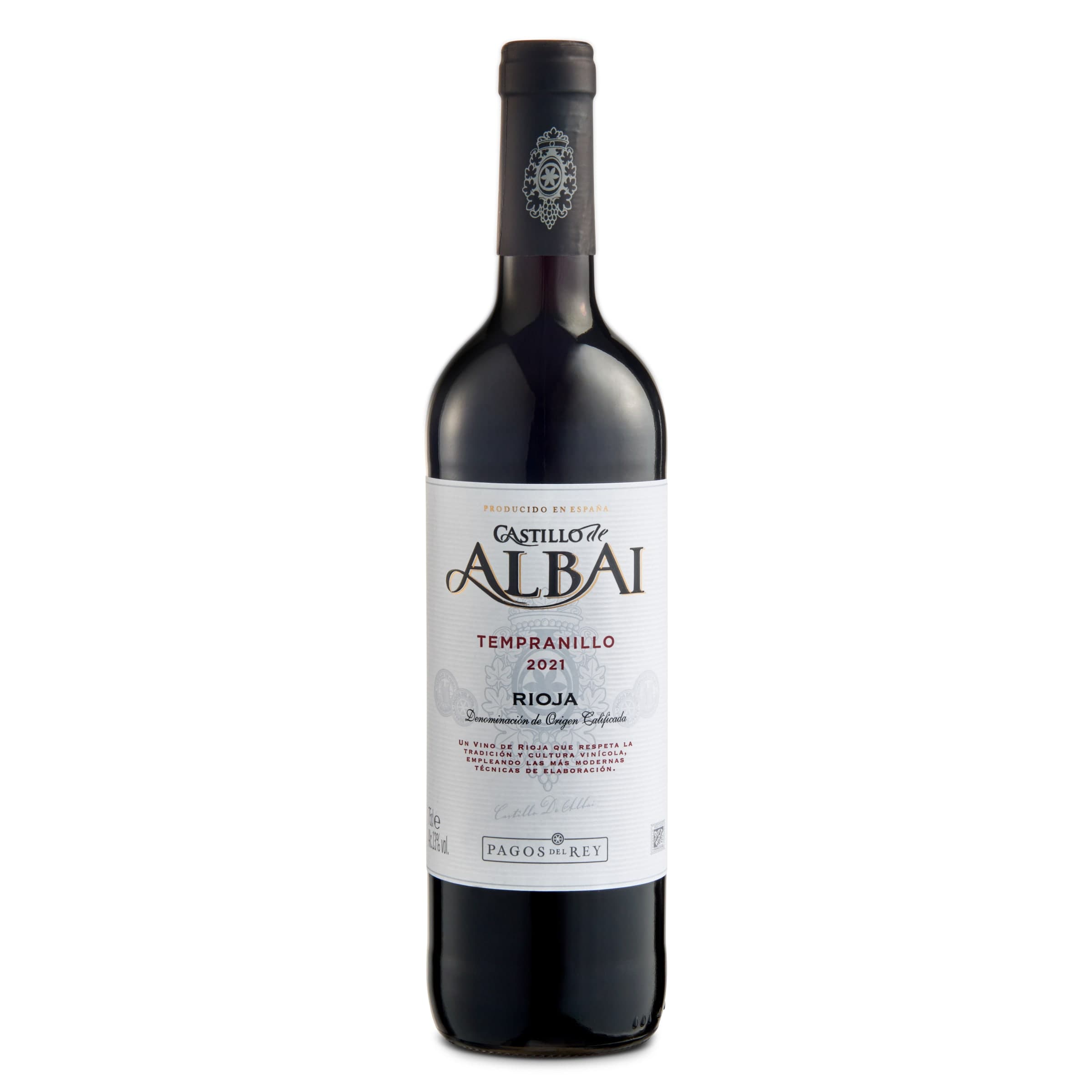 Vino tinto D.O. Rioja Castillo de Albai 75 cl