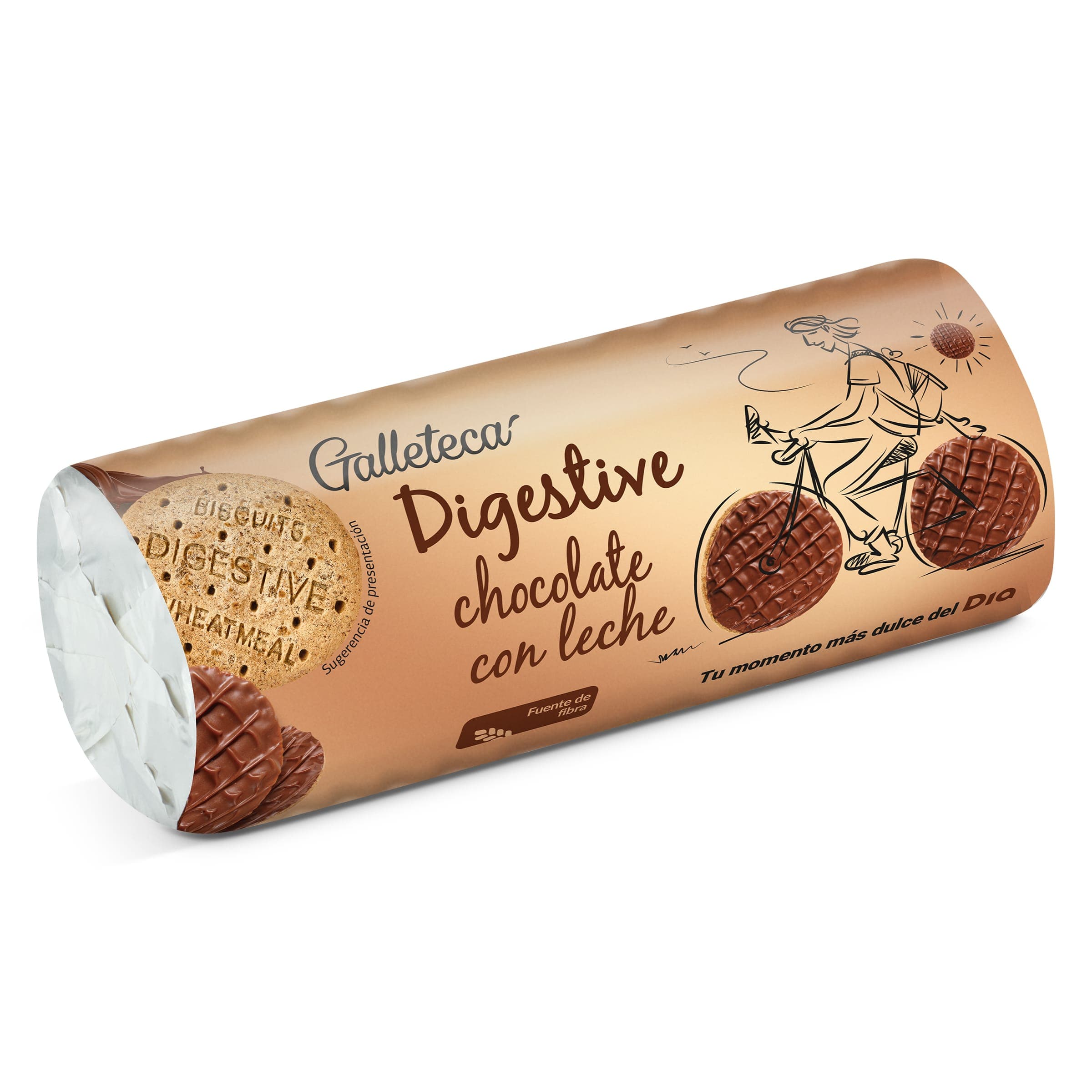 Galletas digestive con chocolate Galleteca de Dia paquete 300 g