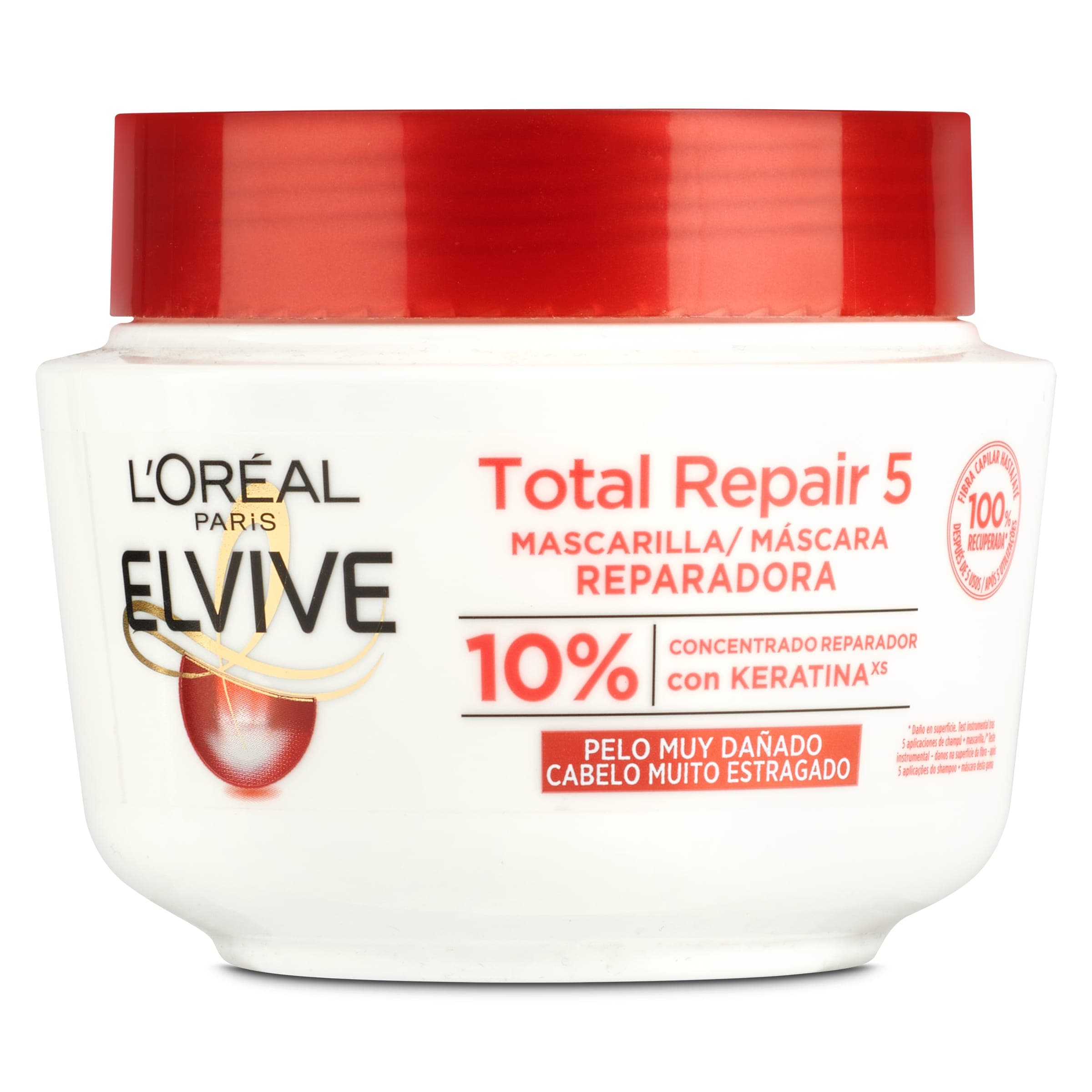 Mascarilla capilar total repair Elvive bote 310 ml