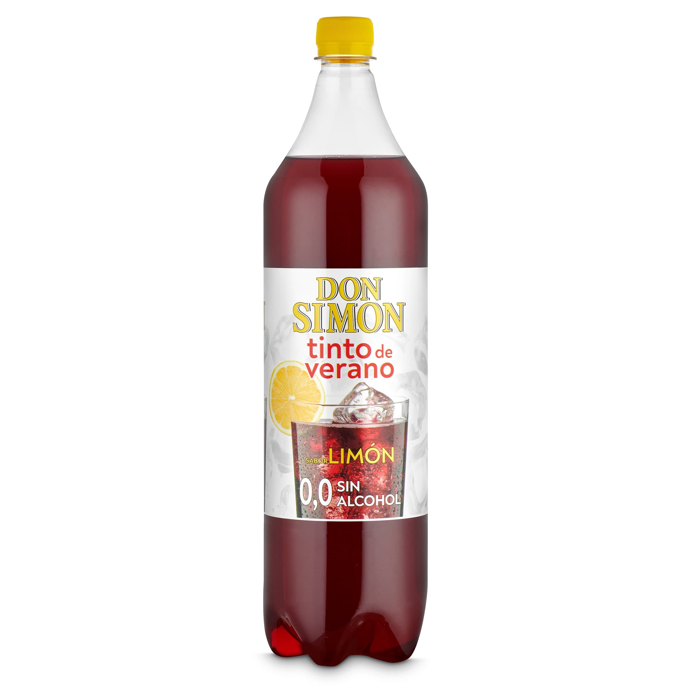 Tinto de verano sin alcohol con limón Don Simón 1.5 L