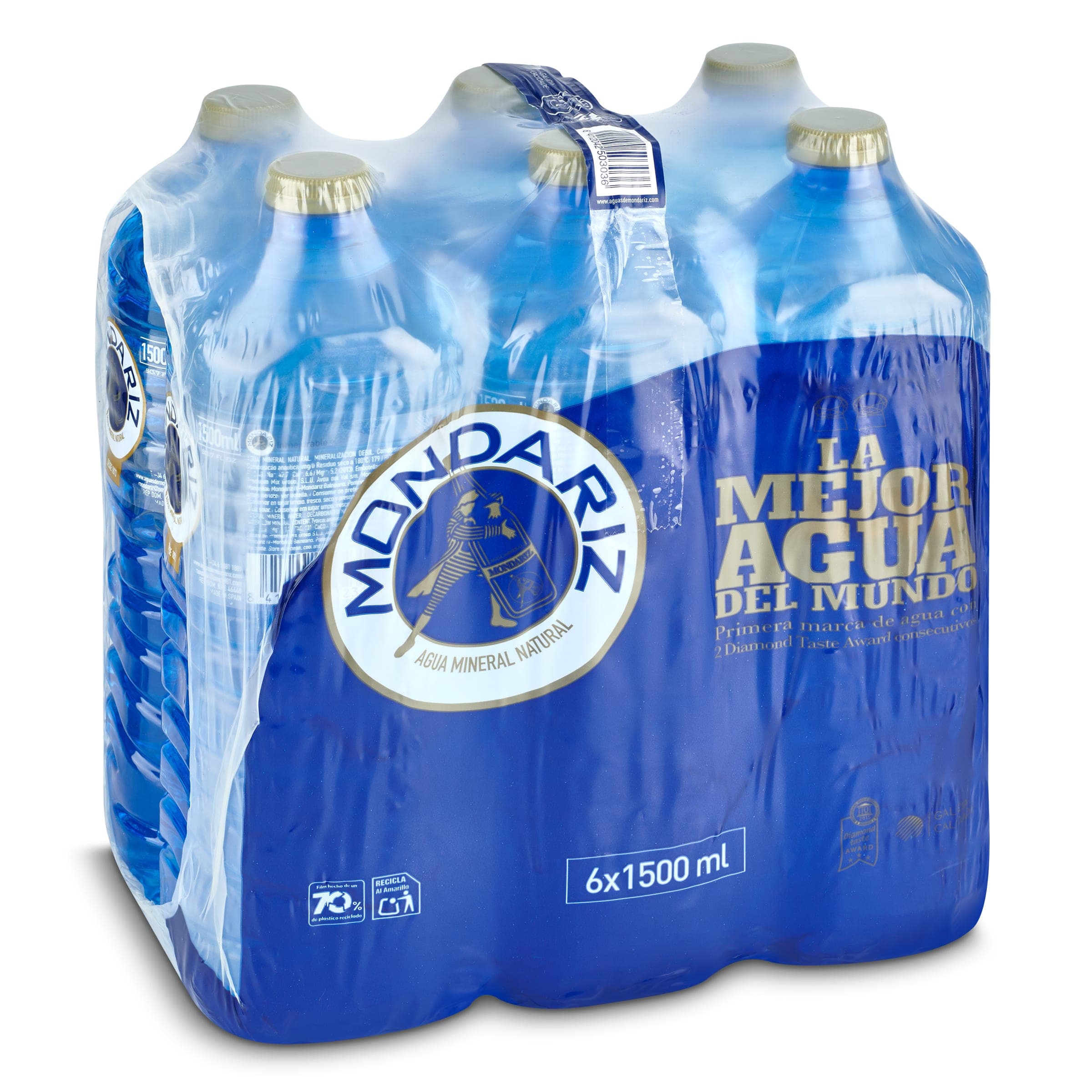 Agua mineral Mondariz pack 6 x 1.5 L