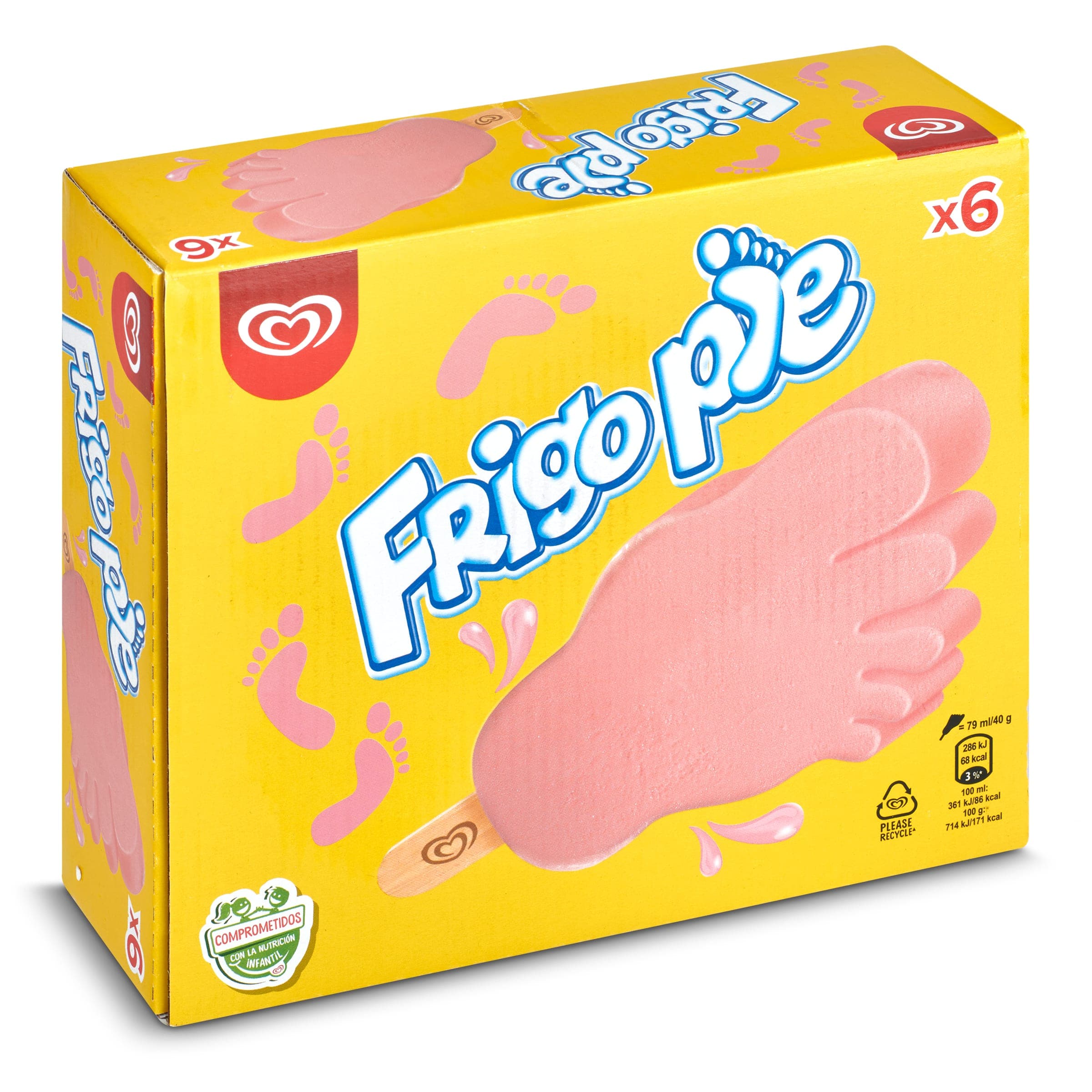 Helado frigopie Frigo 4 x 60 g