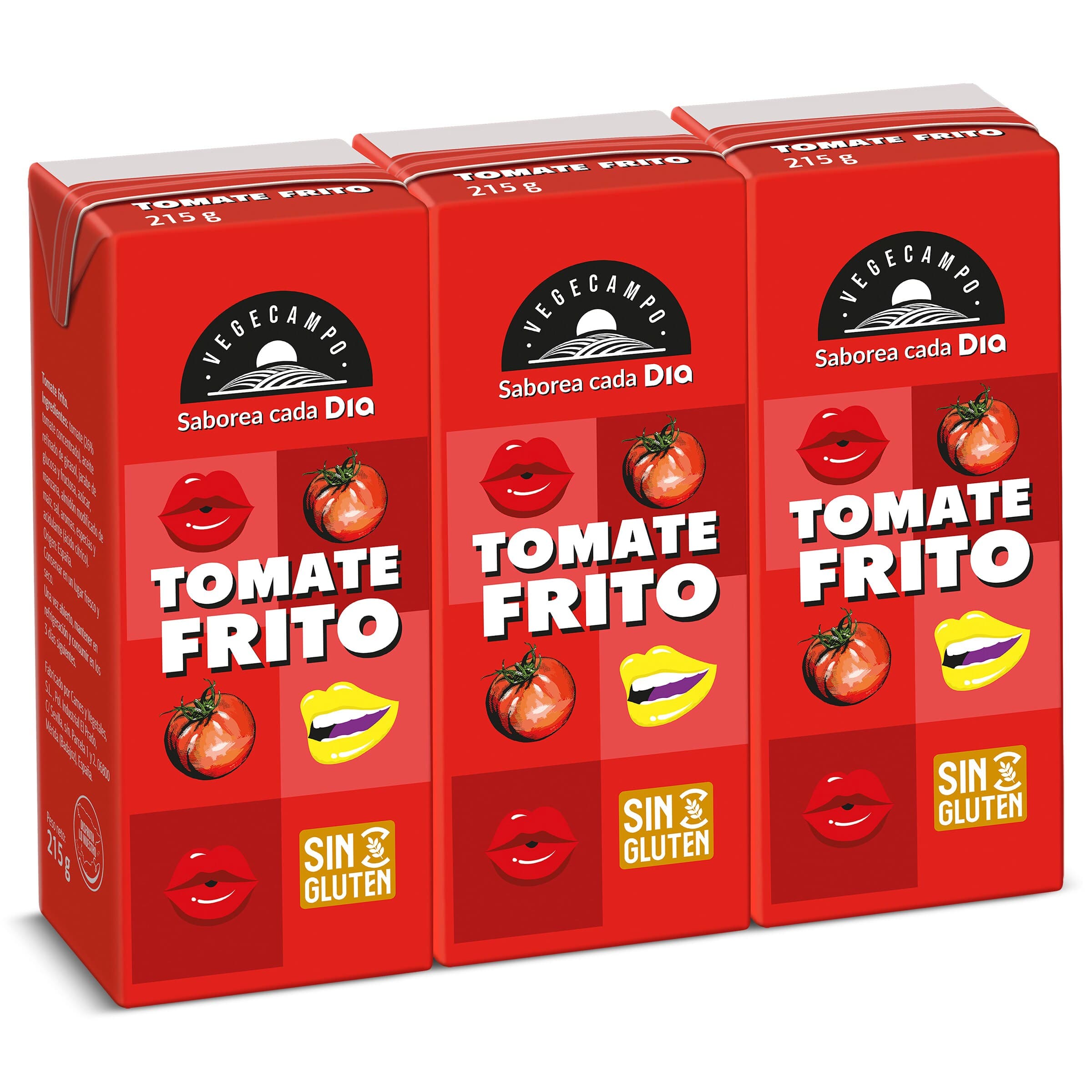 Tomate frito Dia Vegecampo 3 x 215 g