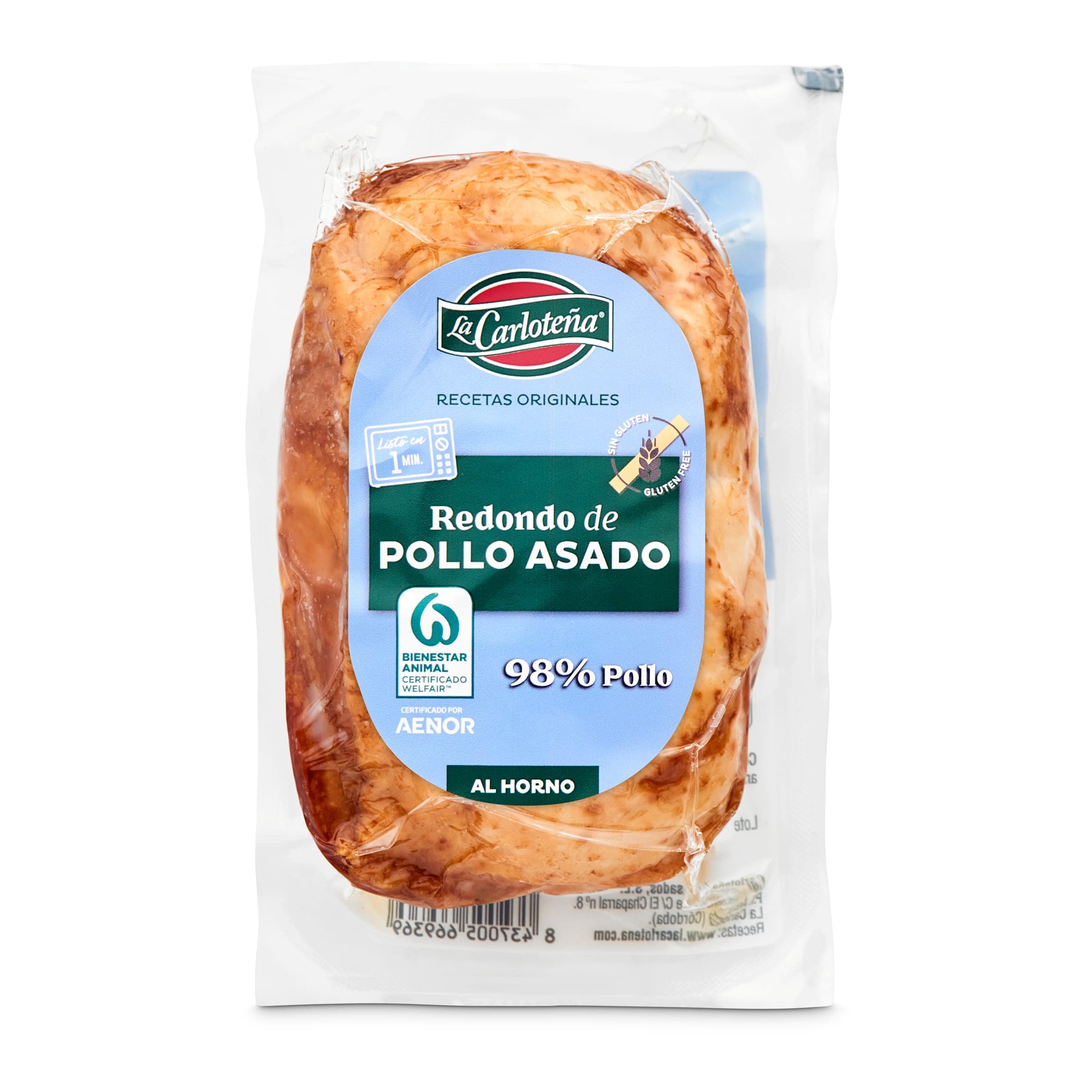 Redondo de pollo asado La Carloteña 340 g