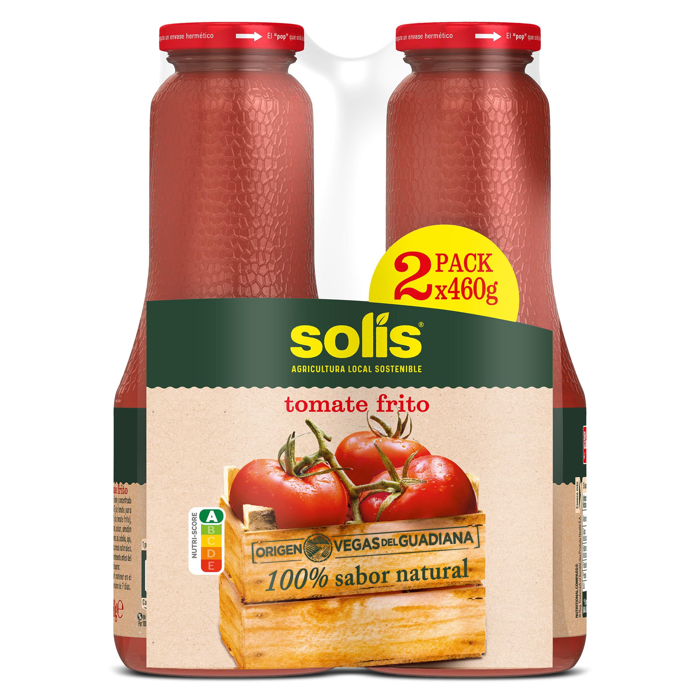 Tomate frito Solís 2 x 460 g