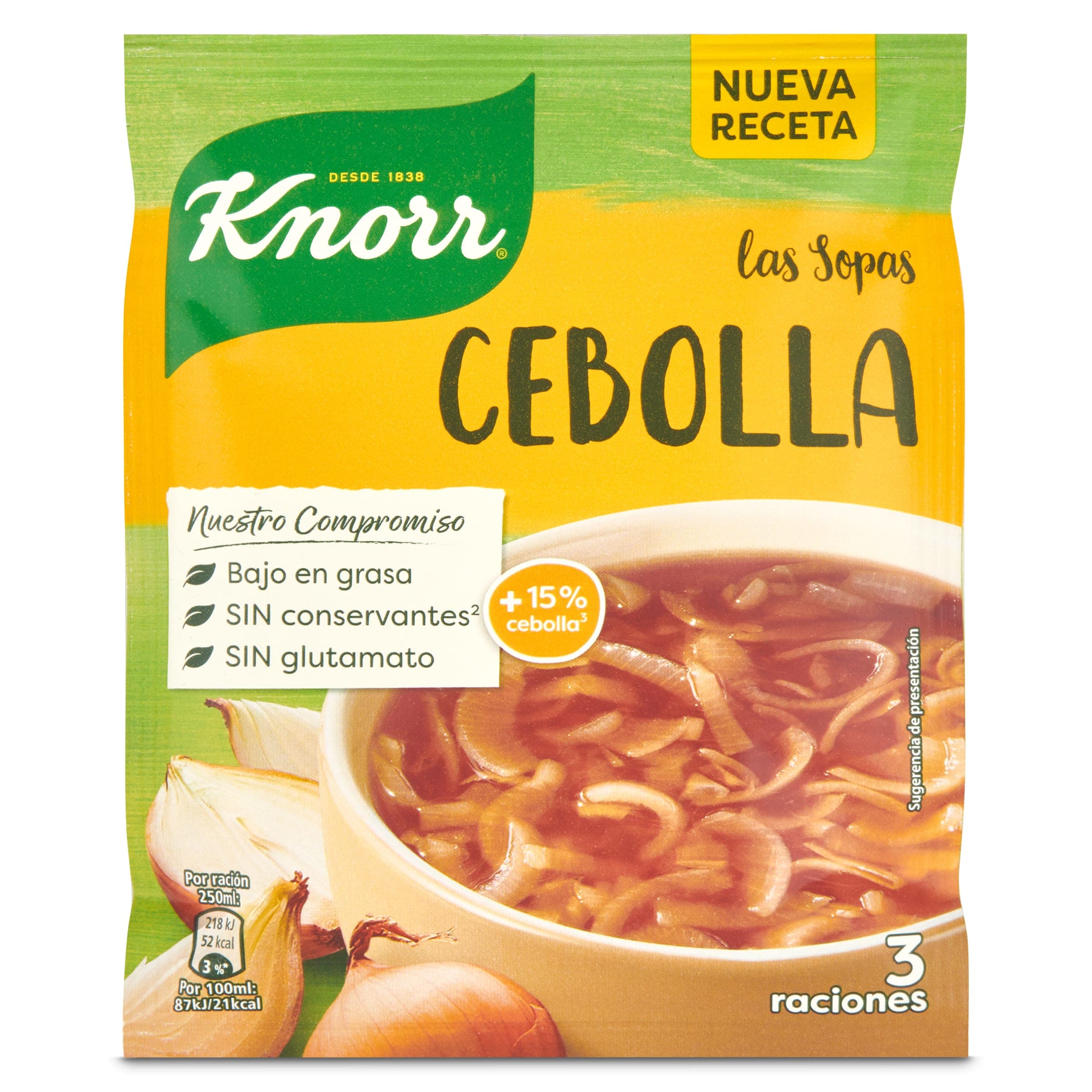Sopa de cebolla Knorr 46 g