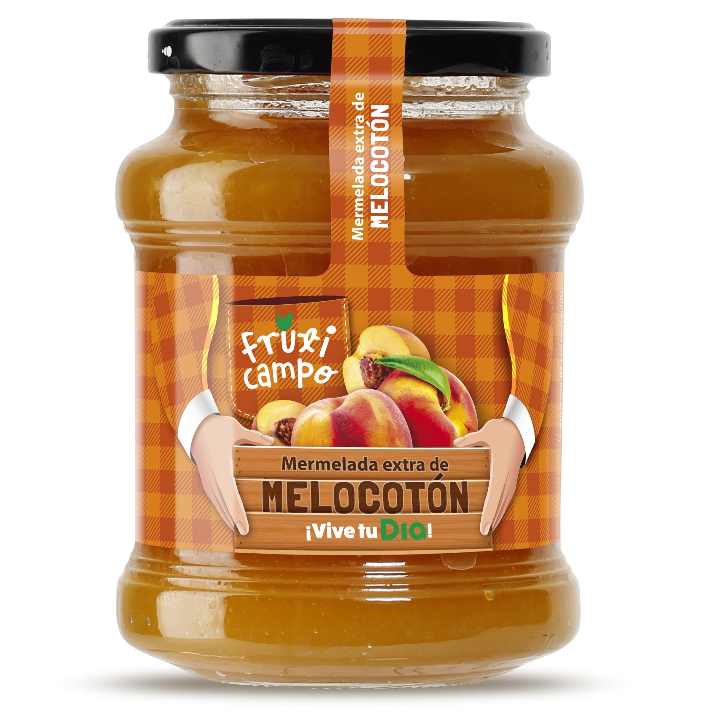 Mermelada de melocotón extra Dia Fruticampo frasco 390 g