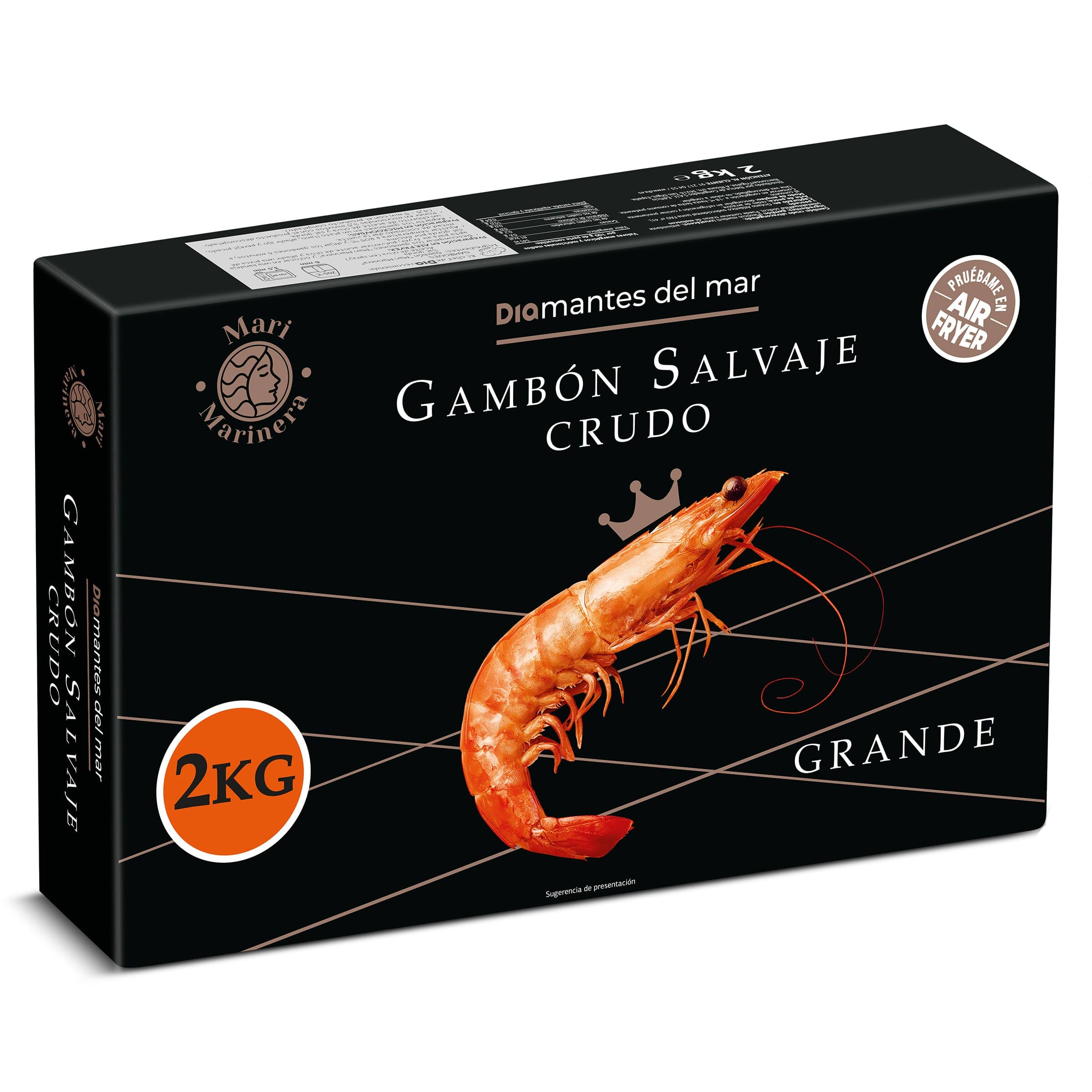 Gambón crudo Dia Mari Marinera caja 2 kg