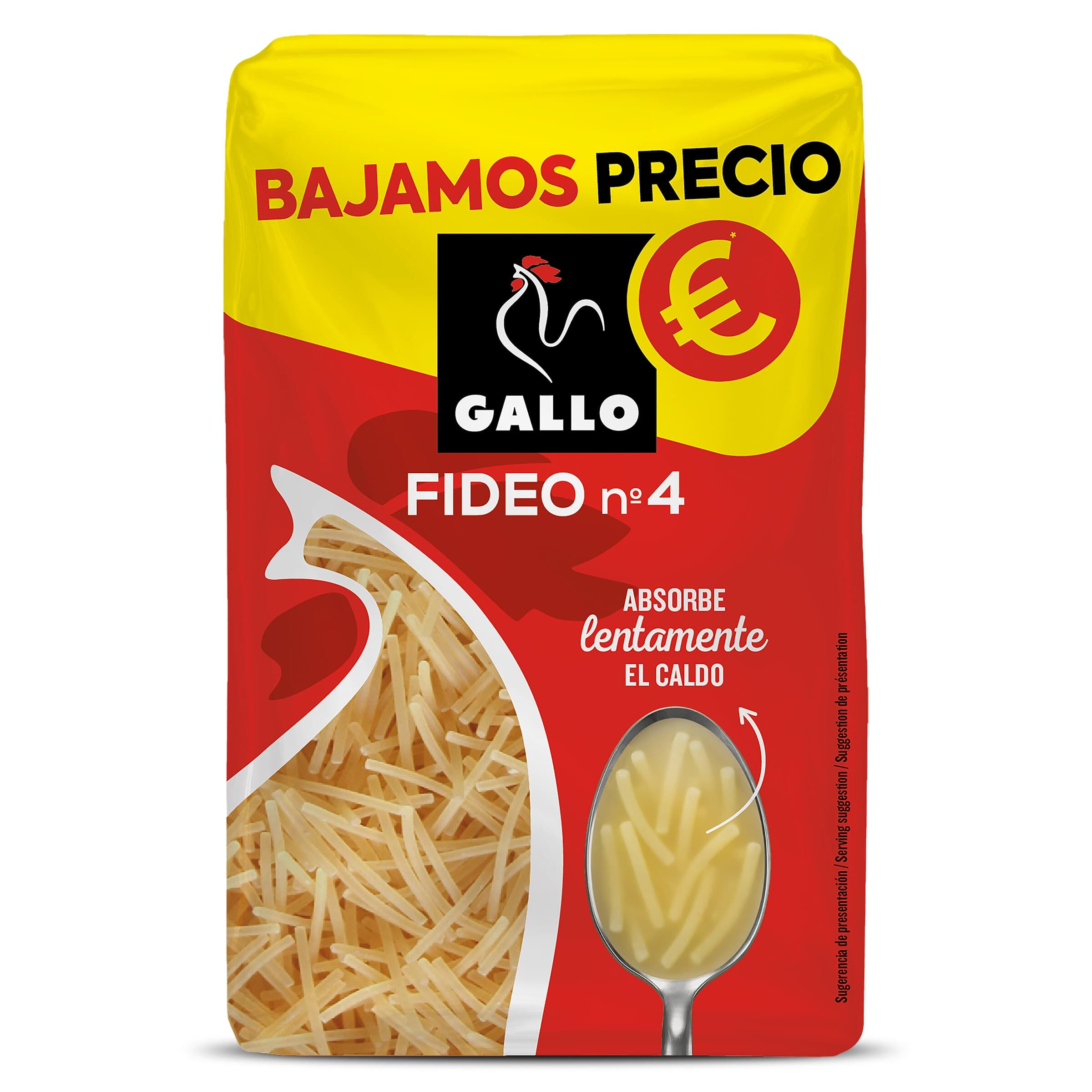 Fideo N.º 4 Gallo 450 g