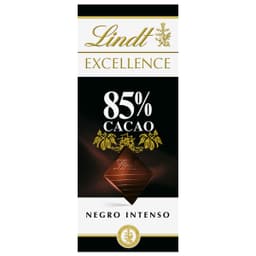 Chocolate negro 85% cacao Lindt Excellence 100 g