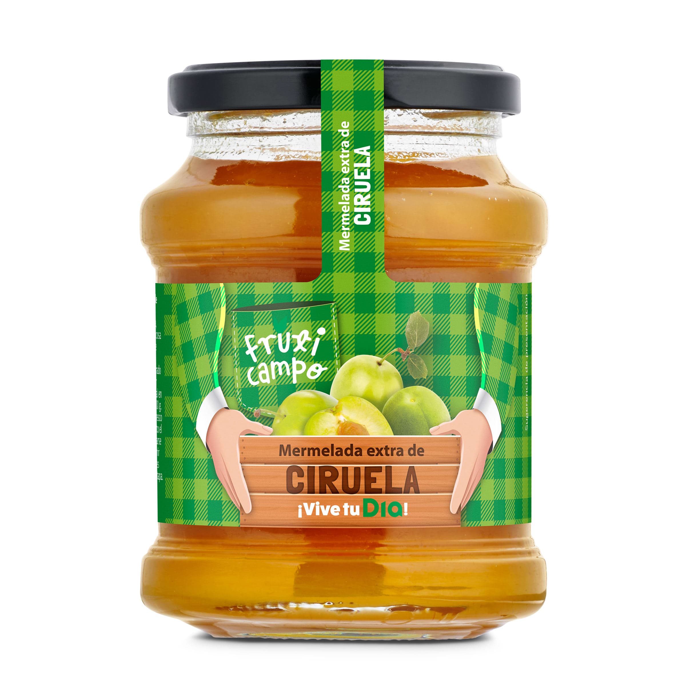 Mermelada de ciruela extra Dia Fruticampo frasco 390 g