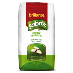 Arroz redondo Sabroz Brillante 1 Kg