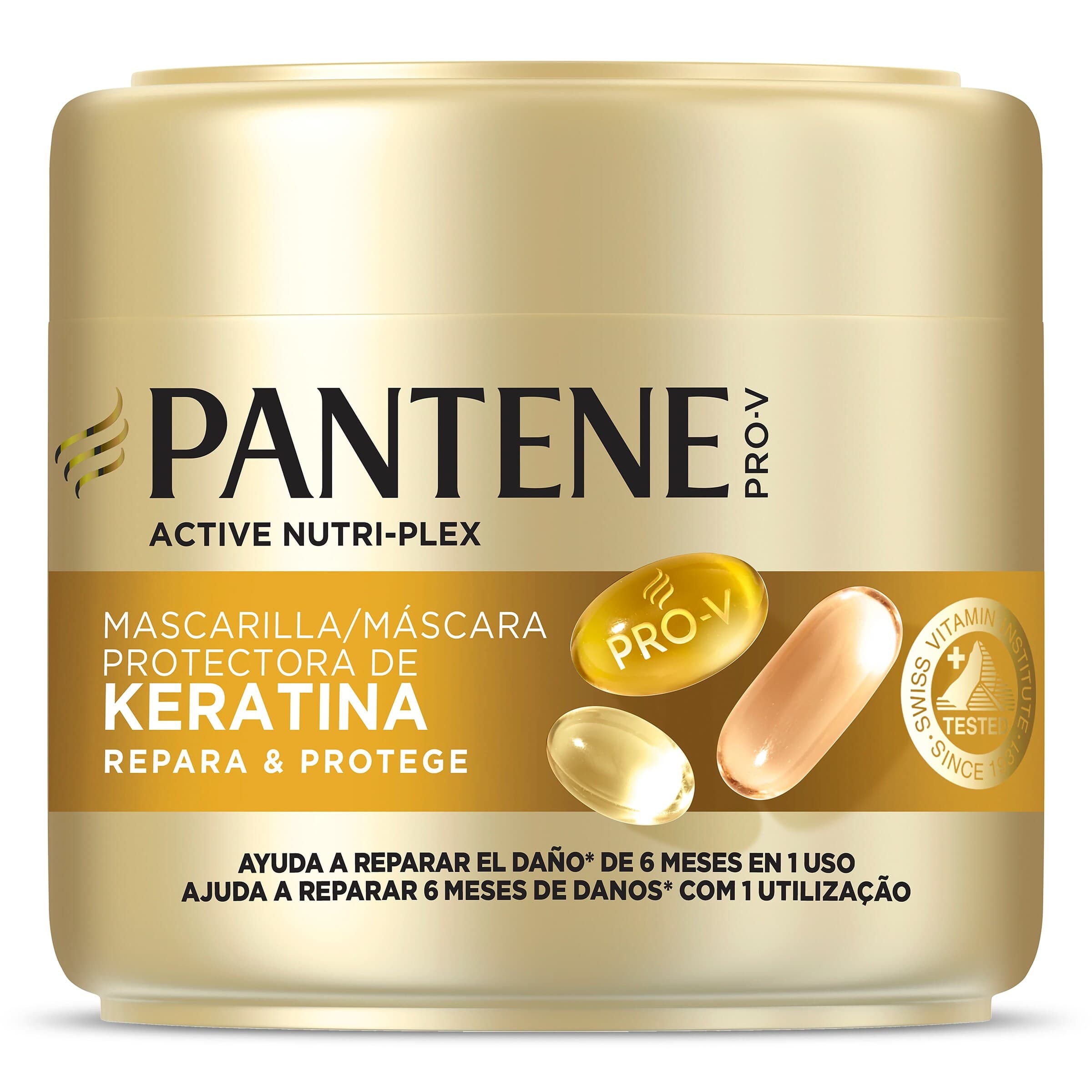 Mascarilla repara y protege cabello dañado Pantene frasco 300 ml
