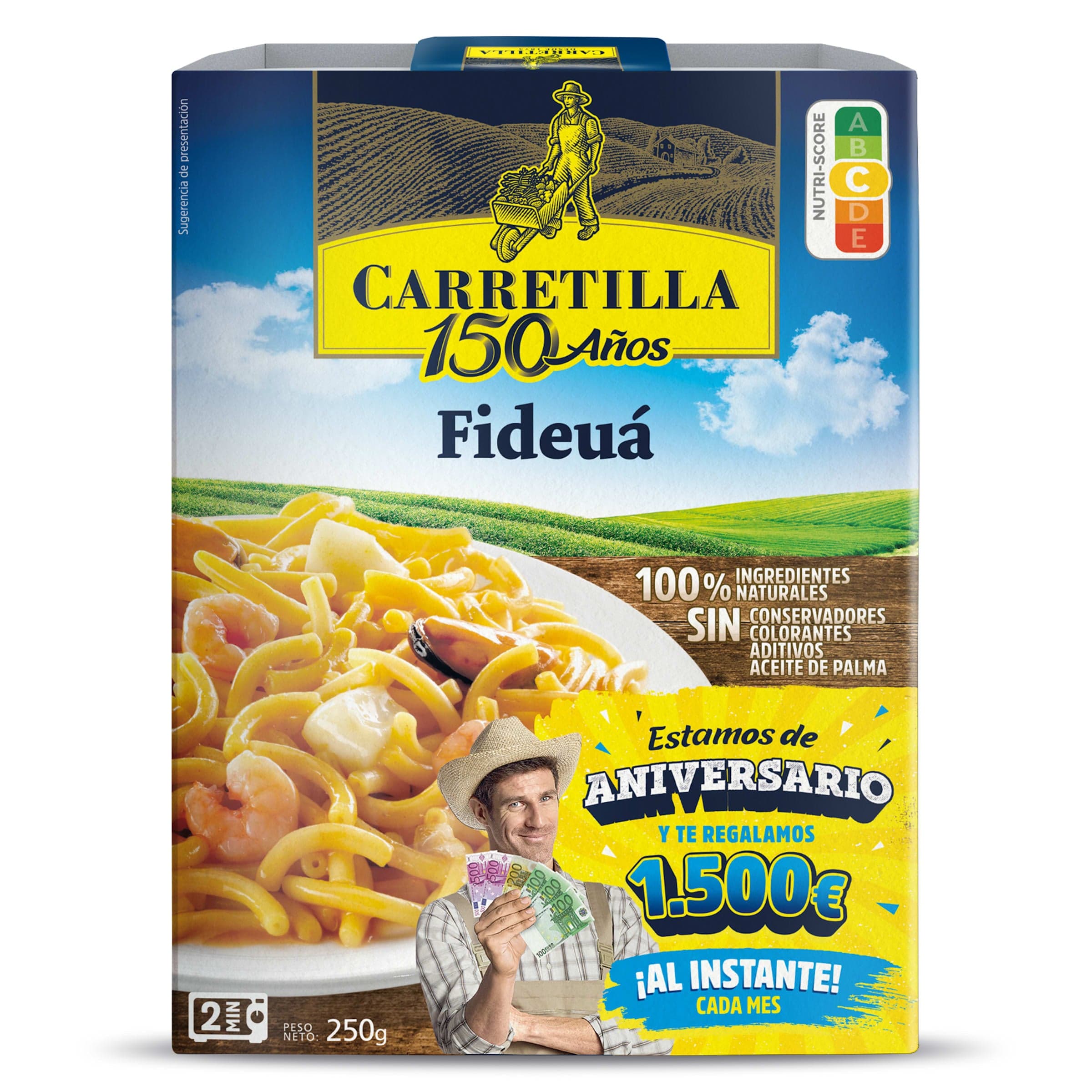 Fideuá Carretilla 250 g