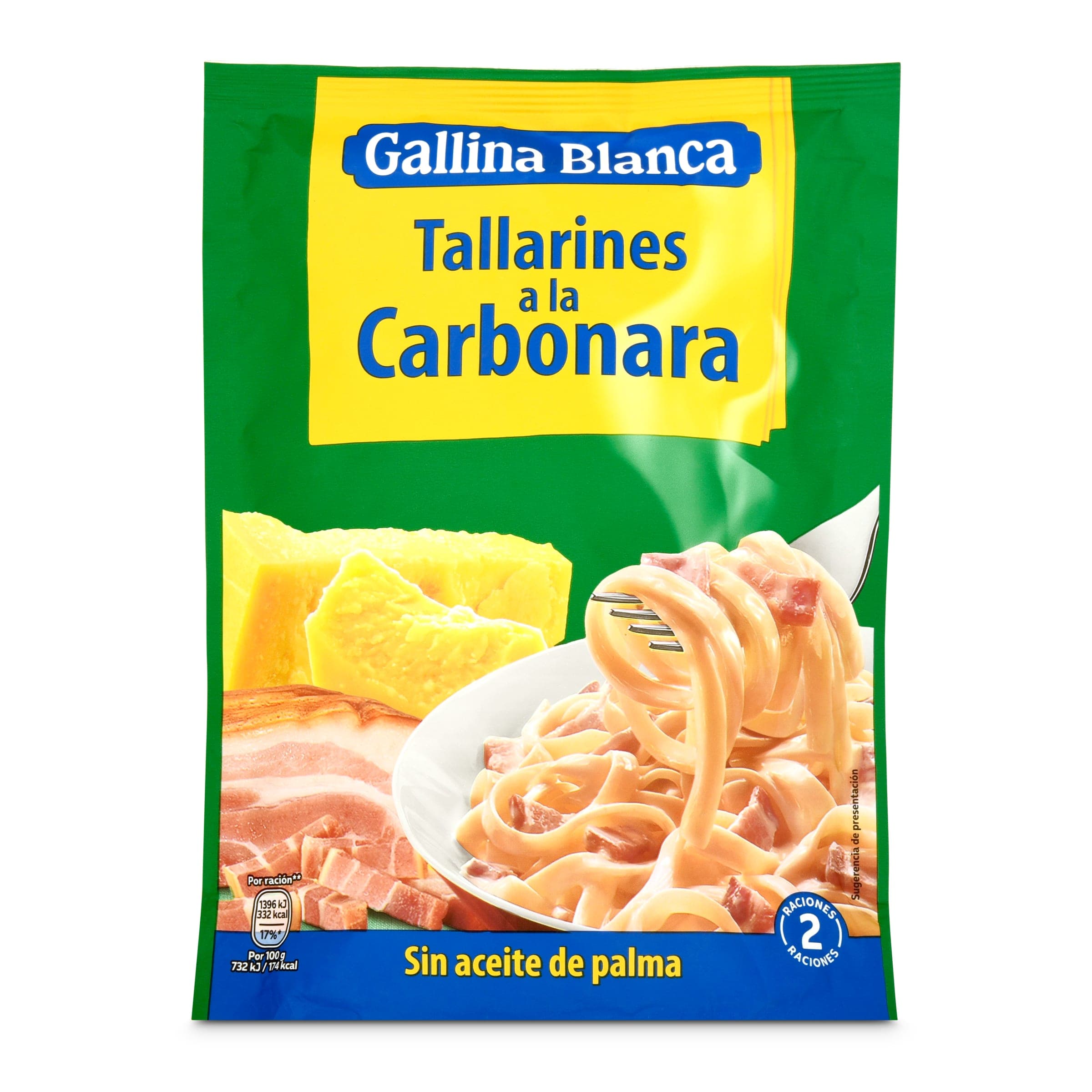 Tallarines carbonara Gallina Blanca 143 g