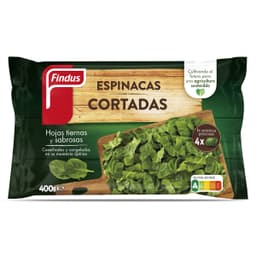 Espinacas cortadas Findus 400 g