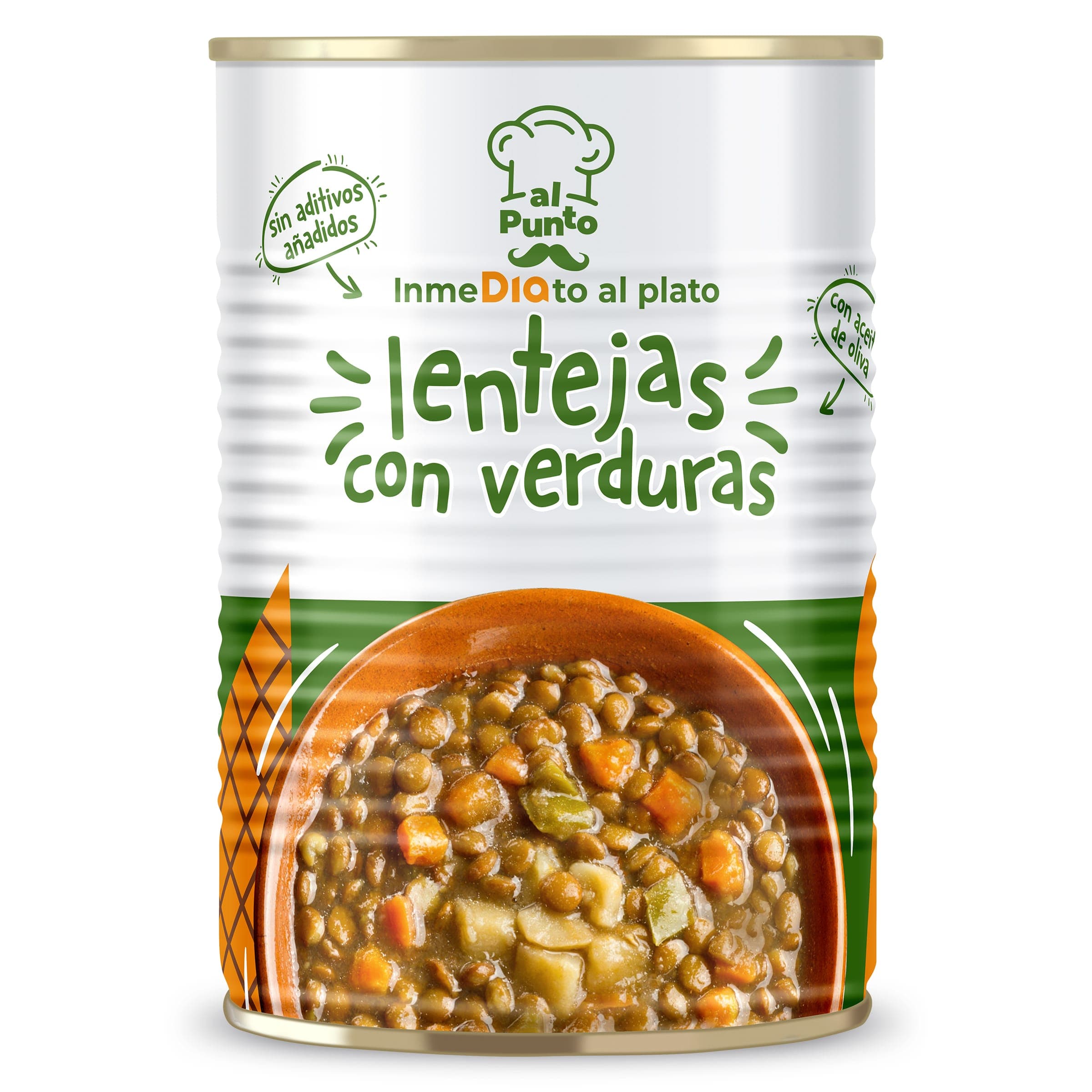 Lentejas con verduras Dia Al Punto 430 g