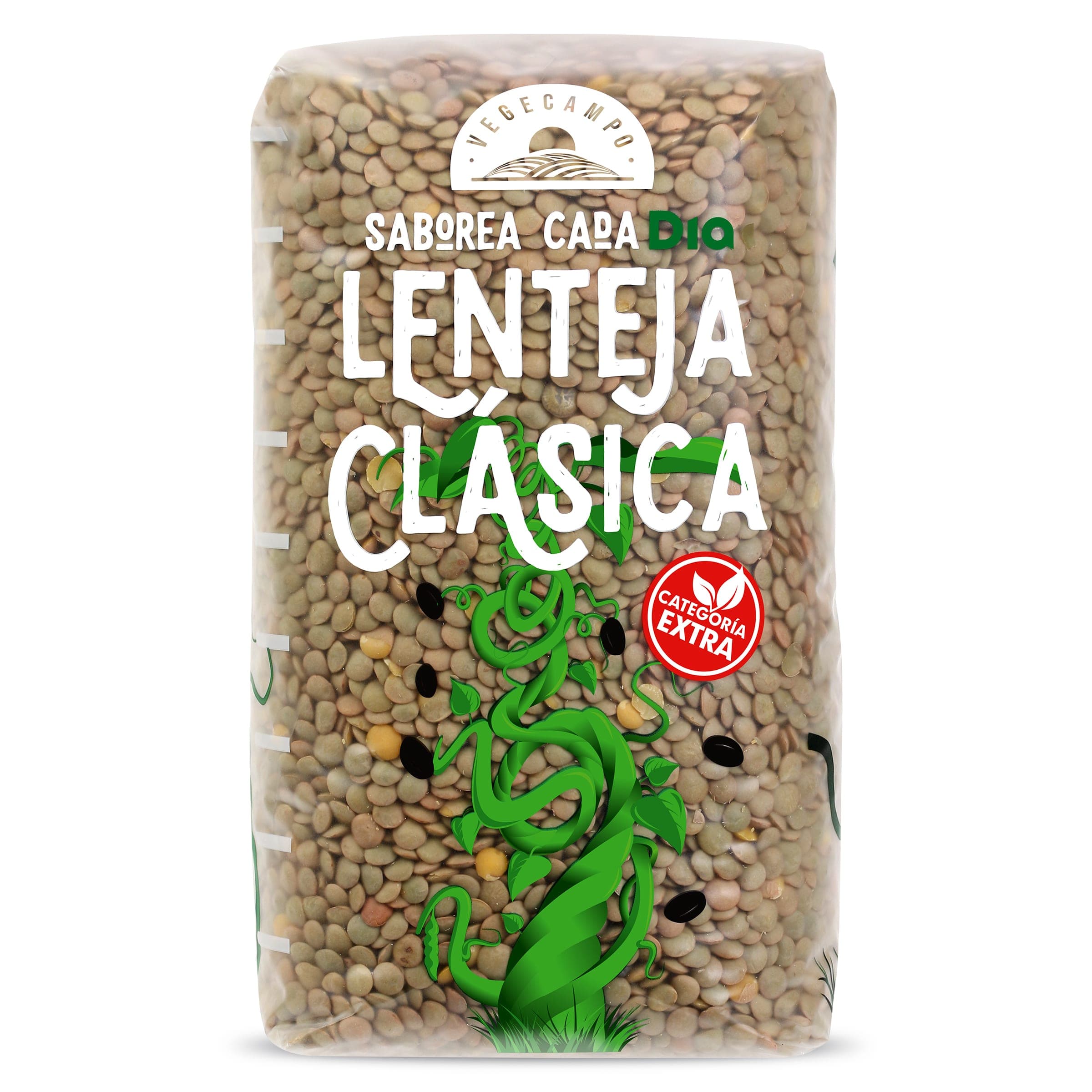 Lentejas castellanas Dia Vegecampo 1 Kg