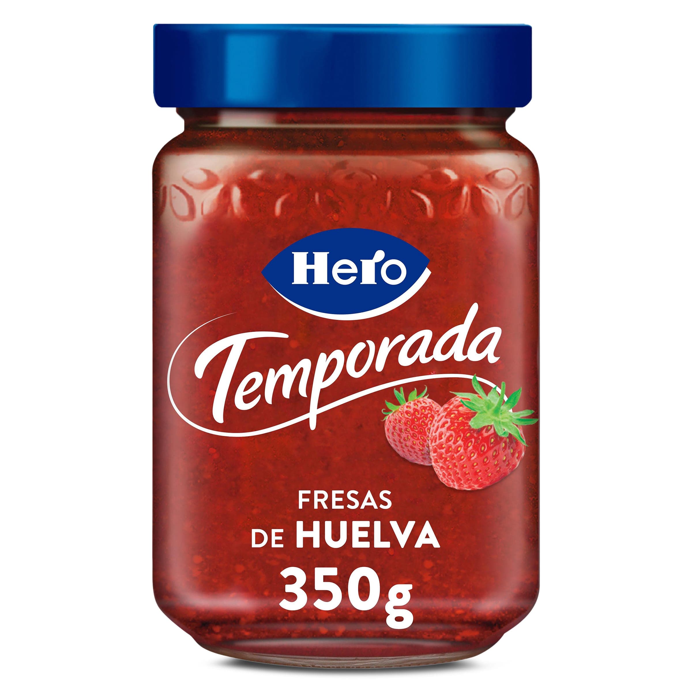Mermelada de fresas de temporada de Huelva Hero frasco 350 g