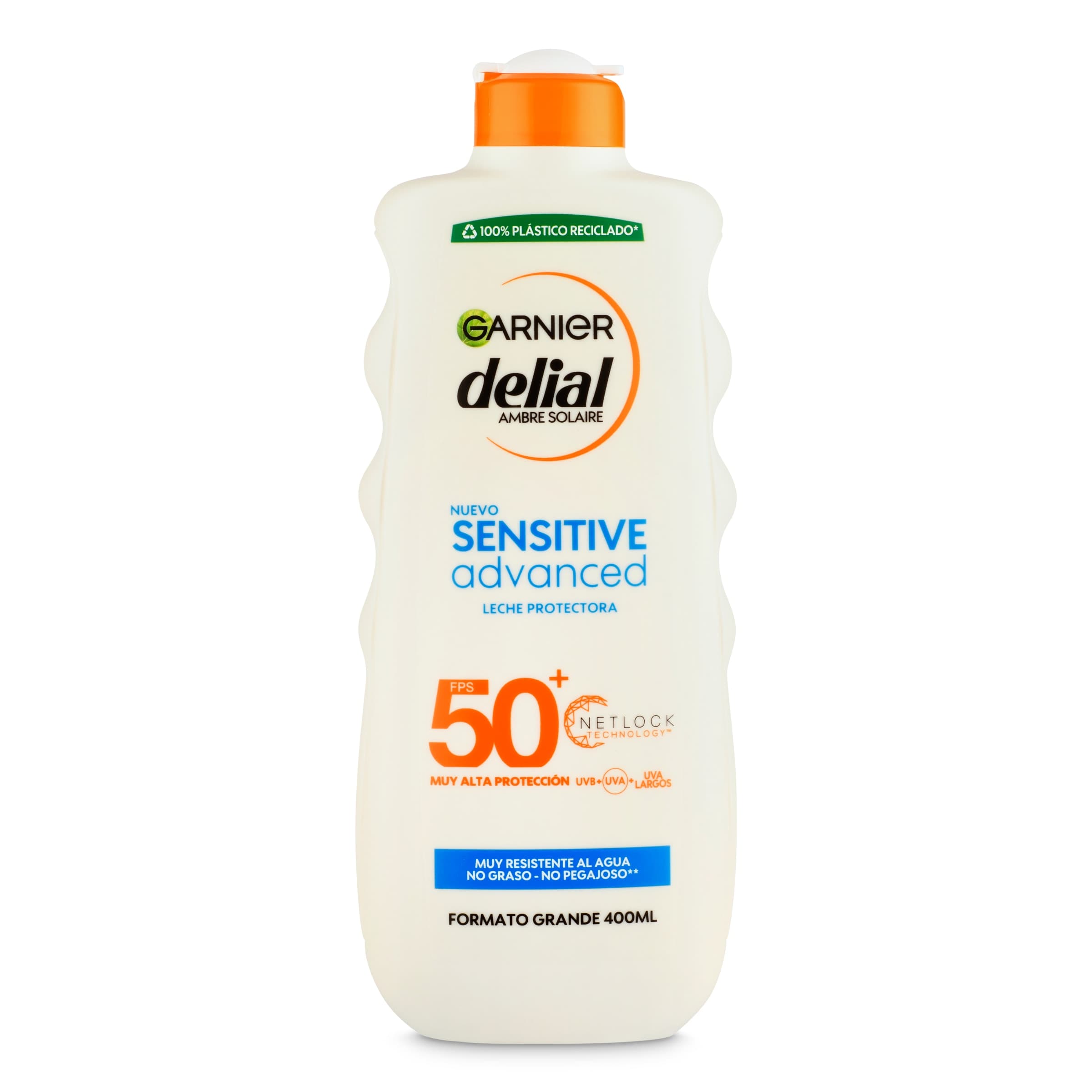 Leche solar protectora sensitive advanced spf 50 Delial bote 400 ml
