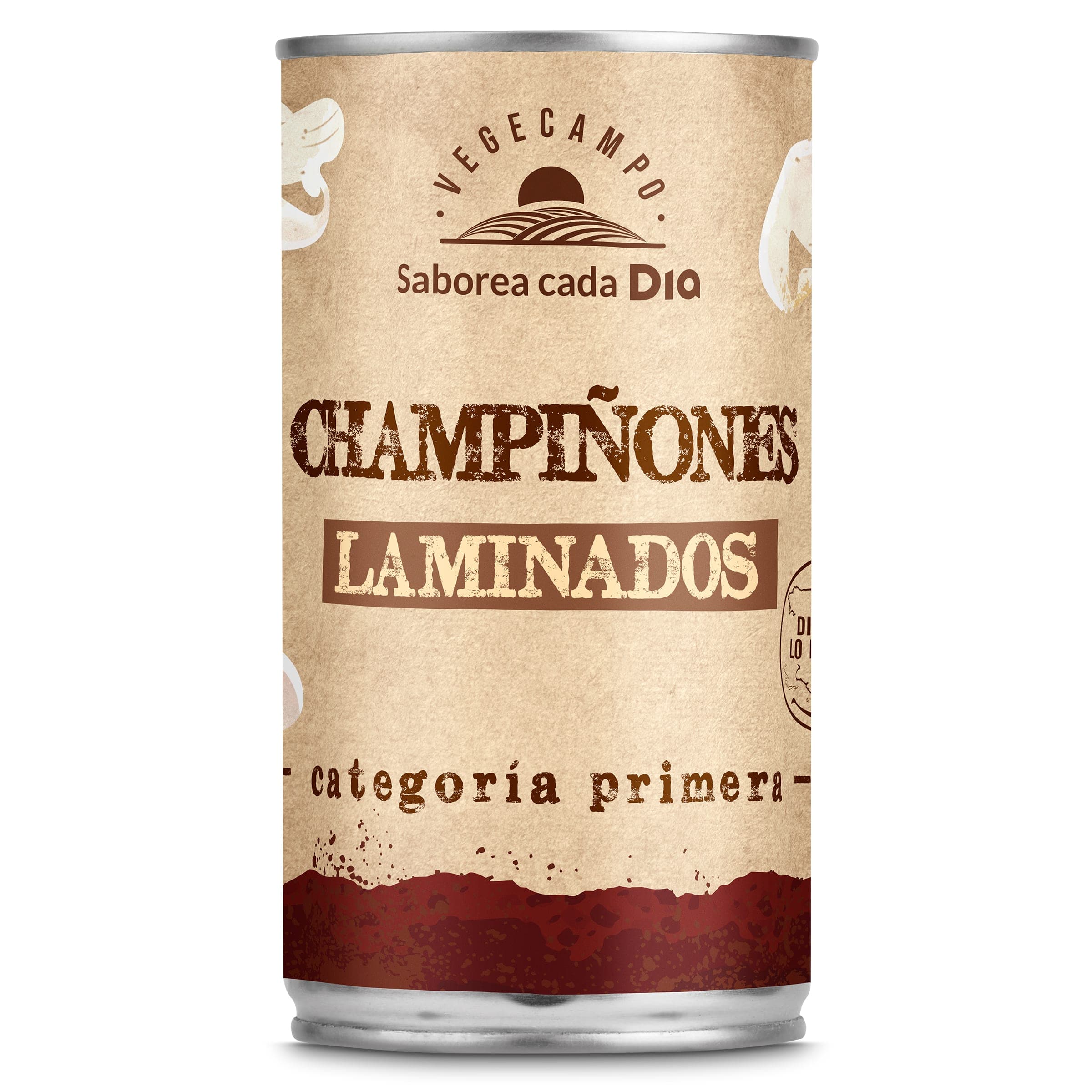 Champiñones laminados Dia Vegecampo 185 g